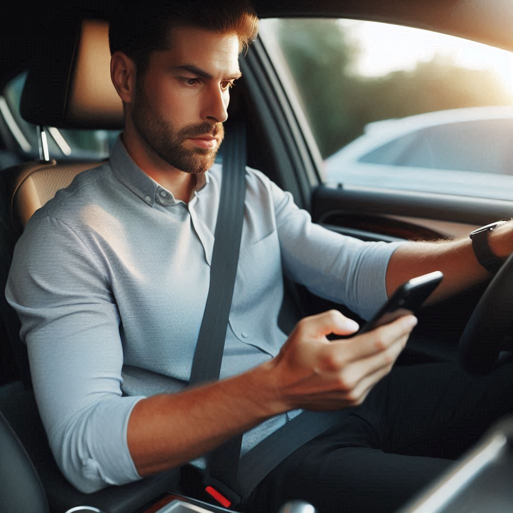 Schade door niet handsfree bellen bij sommige verzekeraars niet meer verzekerd.