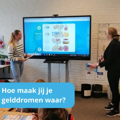 Leef Vrij geeft gastlessen tijdens de Week van het Geld